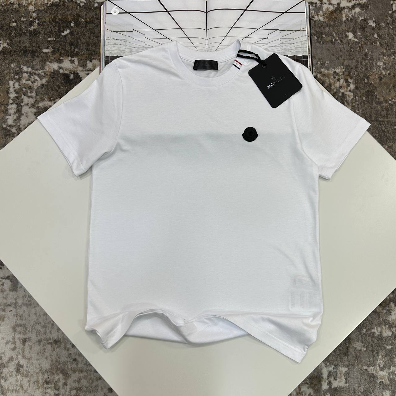 MNCLR Polo Plain White