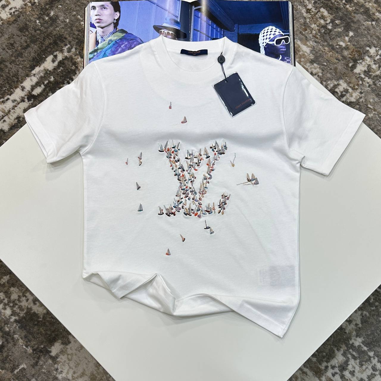 LVE Big Logo White