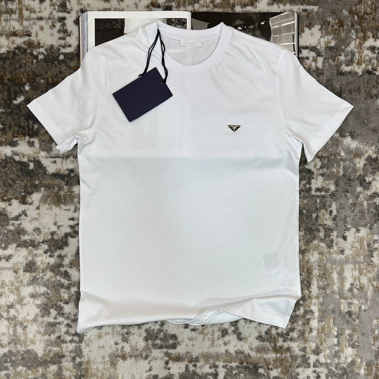 PRD Triangle T-Shirt White
