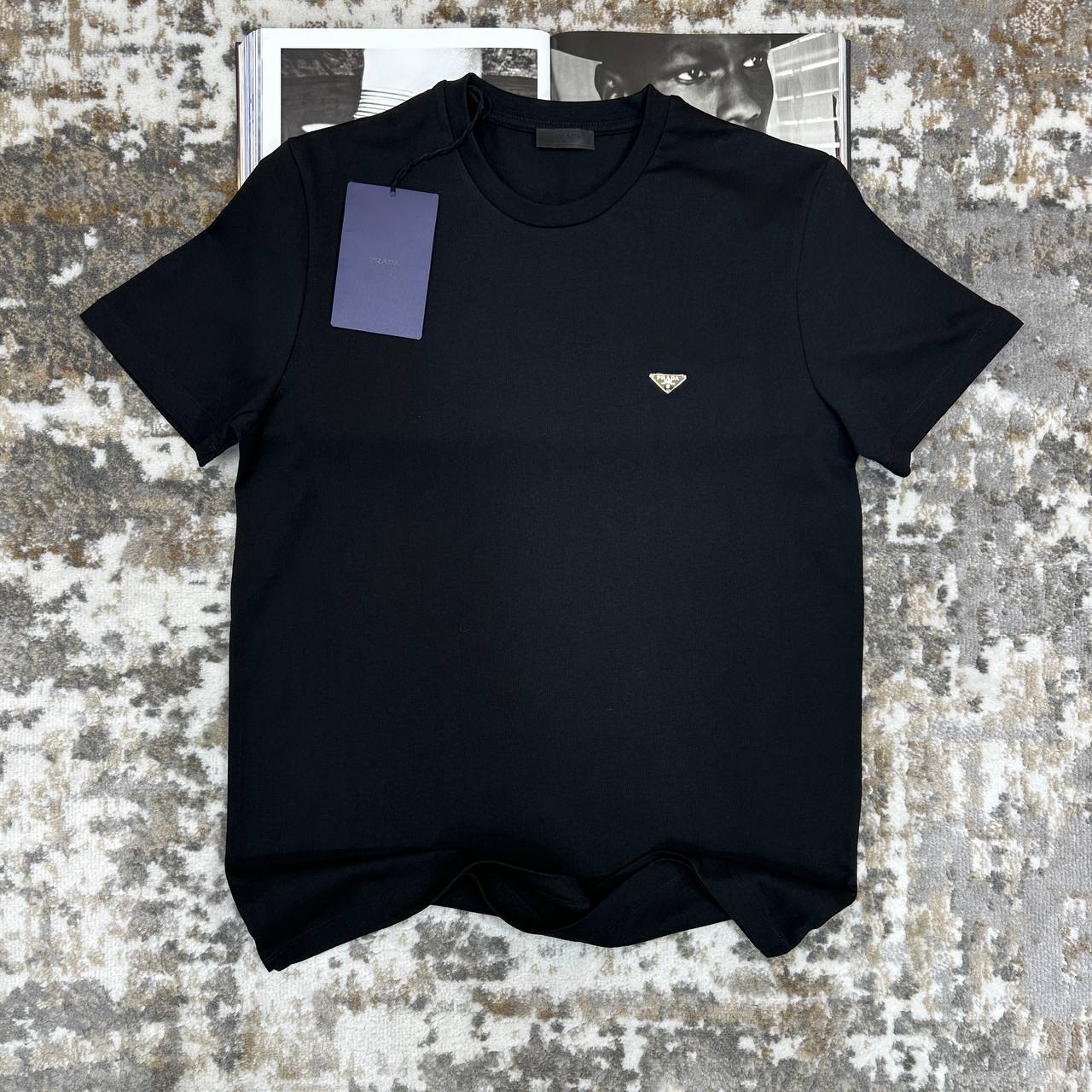 PRD Triangle T-Shirt Black