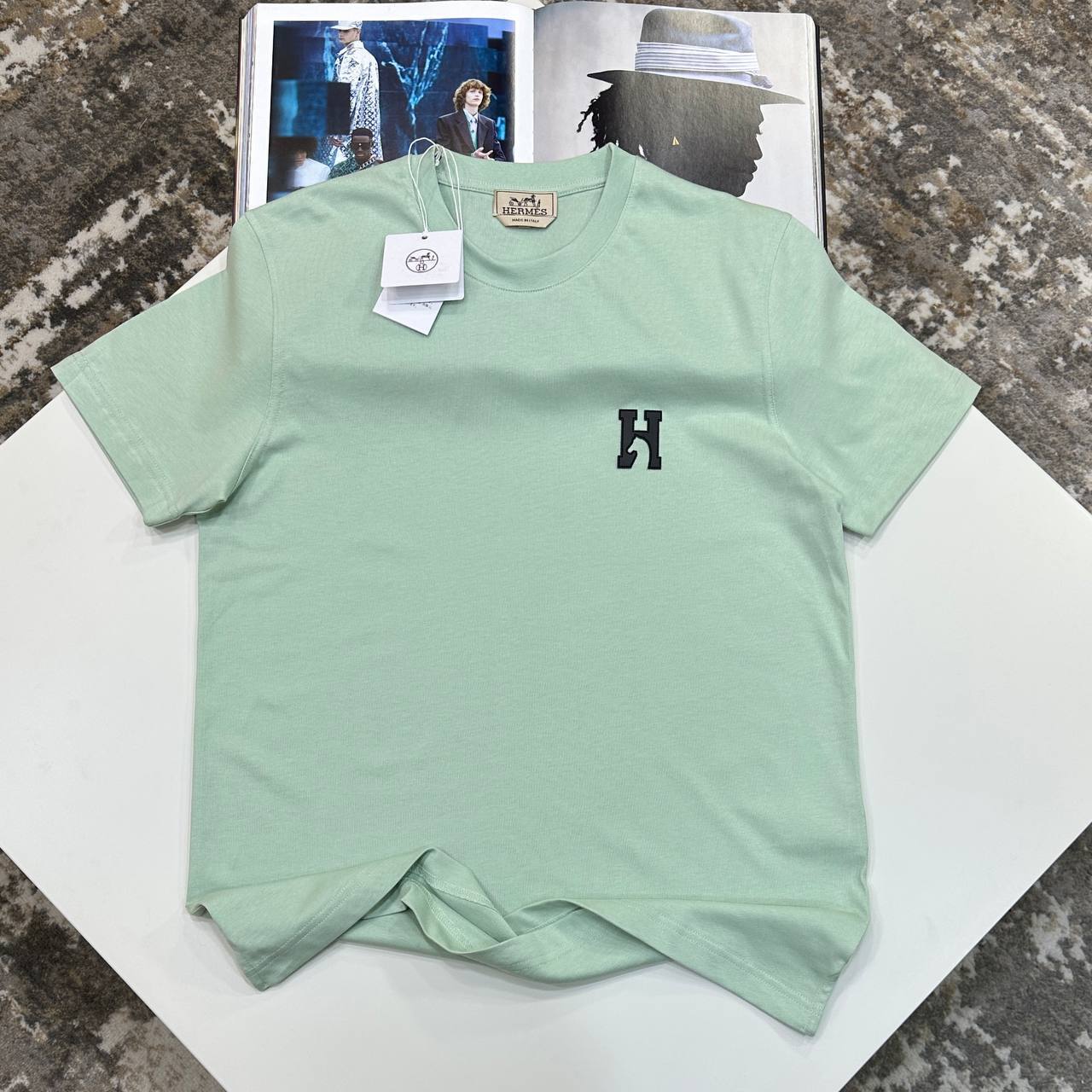 HM H T-Shirt Green
