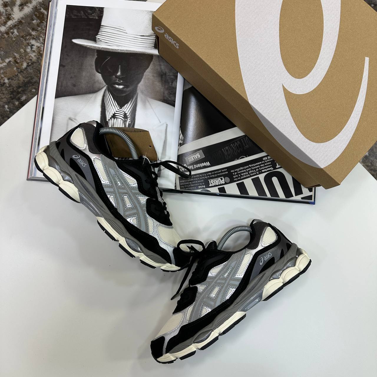 ASC Gel-1130 Black White Gray