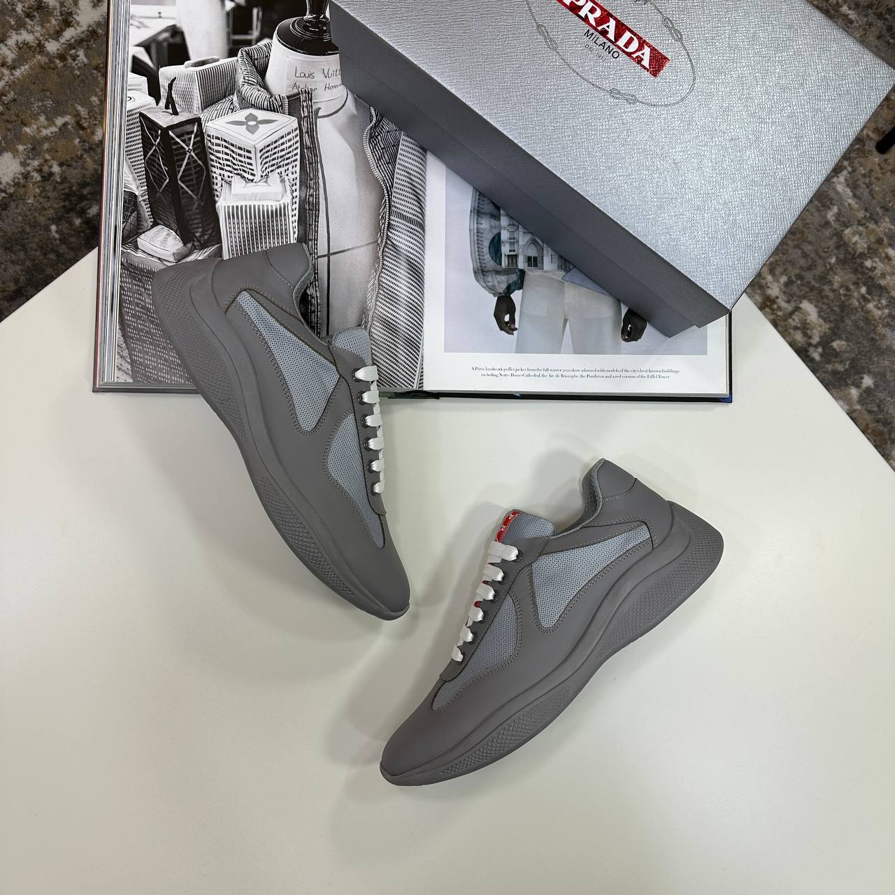 PRD Americas Cup Sneakers Gray