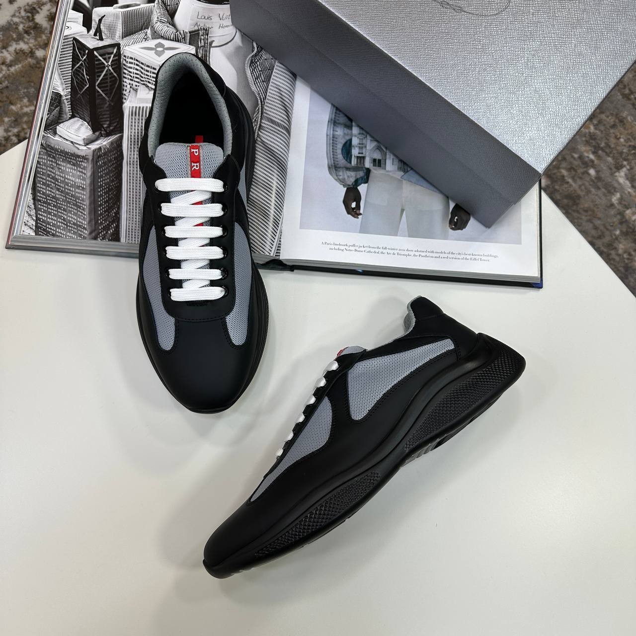 PRD Americas Cup Sneakers Black Gray